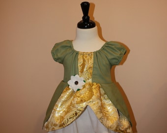 Princess Tiana Inspired Dress