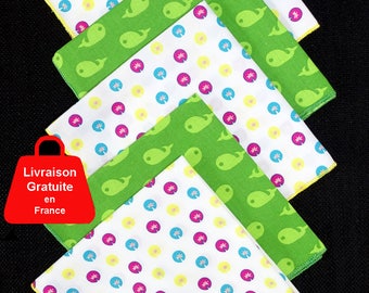 Handkerchiefs 27 x 27 cm (set of 5)
