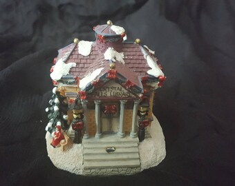 Mini Village House Hand Painted Vintage