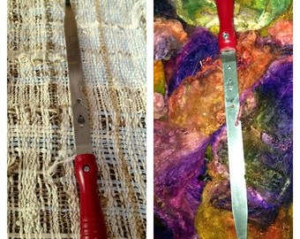 Saori automatic ,more coming about the 3rd week of June, reed denting threading hook : Saorisantacruz