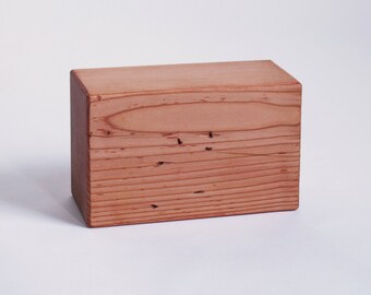 Set of Reclaimed Solid Wood Yoga Blocks