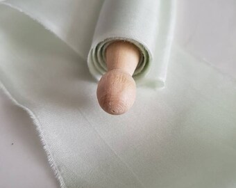A Hint of Mint Habotai Silk