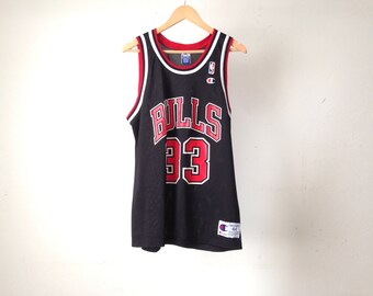 SCOTTIE PIPPEN stitched basketball vintage 90s NBA champion brand jersey