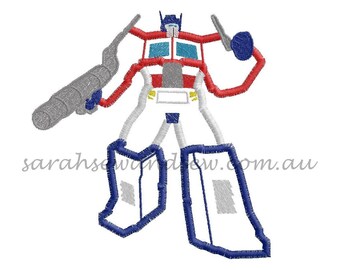 Optimus Prime (Transformers) Embroidery Design