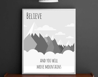 Mountain nursery | Etsy
