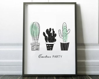 Tableau "cactus party"