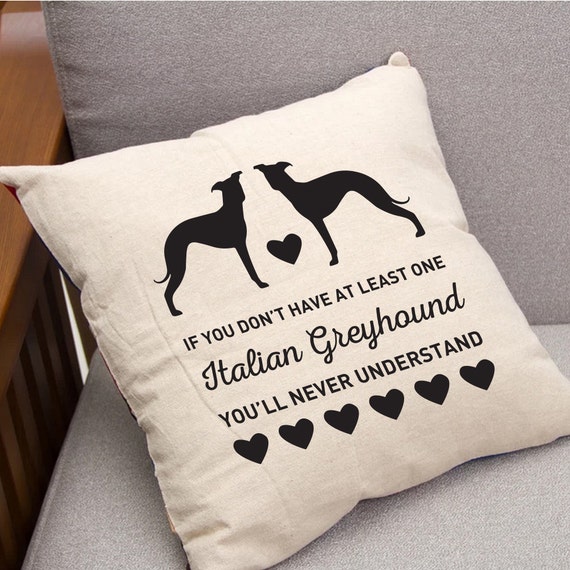 italian greyhound pillow