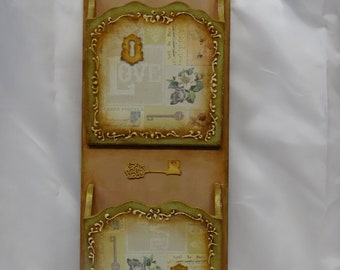 Wooden letter holder | Handmade
