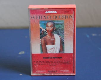 Vintage 1980s (1985) Cassette Tape Whitney Houston - Self Titled Album