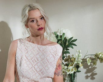 Vintage Lace Dress - Original '70s
