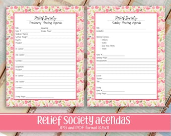PRINTABLES 1 Circles Relief Society Emblem Symbol