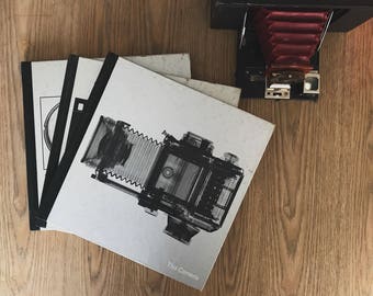 Vintage Photography Books, Life Library of Photography, The Camera, Light and Film, The Print, Vintage Coffee Table Books, Photographs