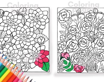 Pdf coloring pages | Etsy Pdf coloring pages | Etsy
