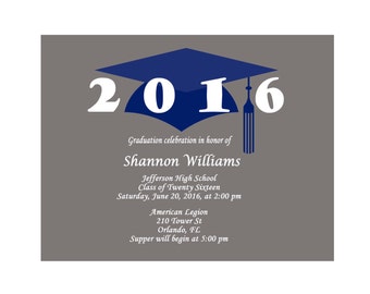 high school graduation invitations