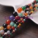 Mixed Natural Agate Stone Round Gemstone Loose Spacer Beads 4mm 6mm 8mm 10mm Crafts DIY Jewelry Findings Wholesale Bulk Lot --- BS034