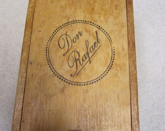 Don Rafael #27 25 cigar box