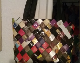 Made in packs of coffee bags
