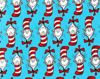 The Cat In Hat Celebrate Dr Seuss For Robert Kaufman Fabrics Heads Yard