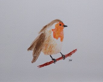 Original Robin Watercolour