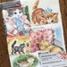 Cats and Kittens Vintage Collage, Scrapbook and Planner kit Number 2578