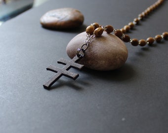 Duchy of Lithuania Cross, St.Stephens Cross, Medieval Cross Pendant