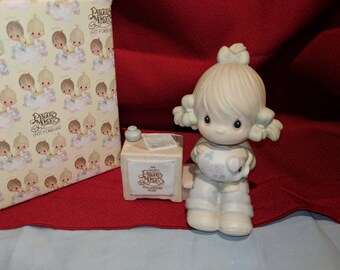 Precious Moment - 1981 Charter Member E-0104 Fish