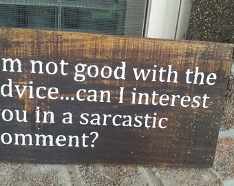 office sign, desk sign, Friends quote, Friends sign, Sarcastic sign, sarcastic quote sign, wooden quote sign, wooden sign, pallet sign