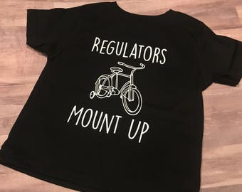 Regulators Mount Up Baby Infant Bicycle / Training Wheels Tee Shirt
