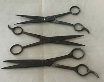 Collection Vintage scissors haircutting Soligen Peter J. michel’s Wiss
