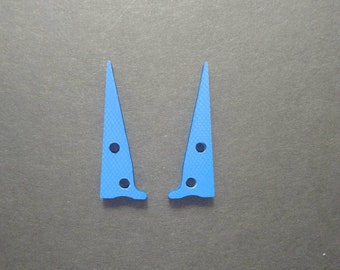 Basilisk-R Blue G10 Stock Spacers