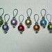 Rainbow Glass Stitch Markers For Sock Knitting - US 5 - Item No. 512
