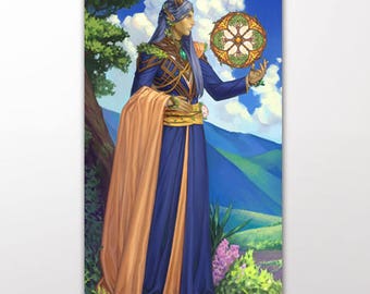 Page of Pentacles (11"x19")