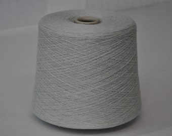 1 spool 1 kg cashmere yarn 28/2 Nm grey knitting