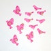 Pink Bird Punchies 1 inch 50 Pieces