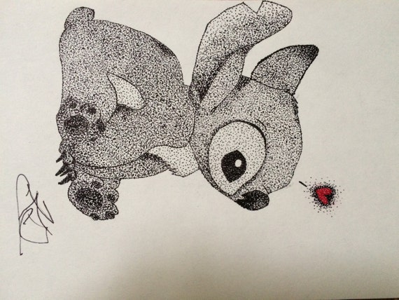 Items similar to Handmade Stitch Pointillism on Etsy