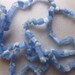 Light Blue Cats Eye Chip Beads 4-7mm 20 Beads