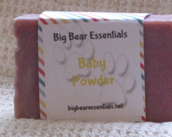 Baby Powder Scented Handmade Soap