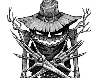 The Summoner Original Halloween Drawing
