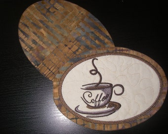 Individual Coffee Mug Mat (Mug Rug)