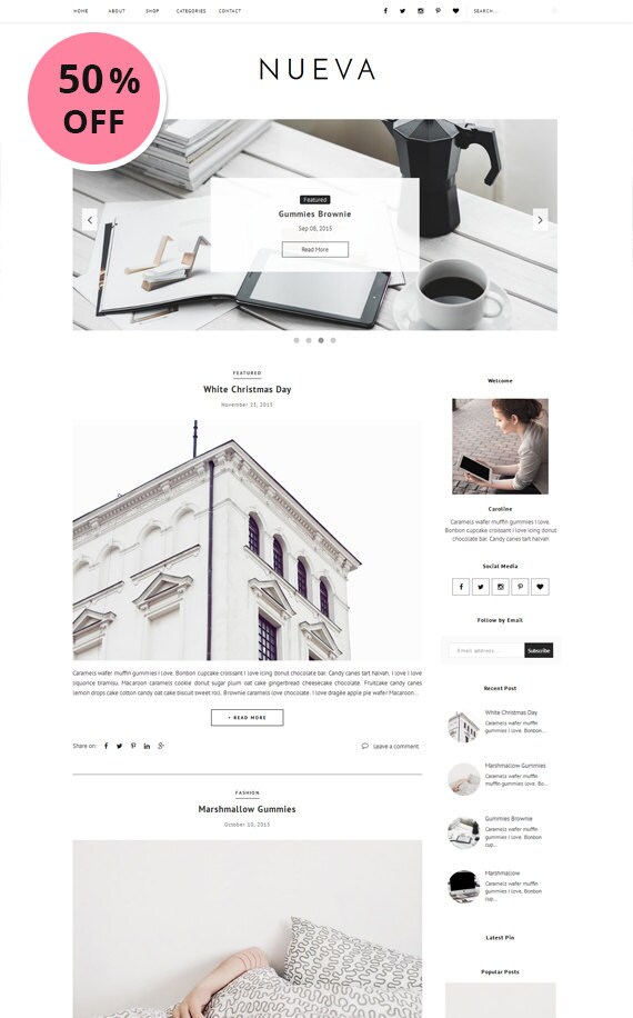 premade blogger template responsive premade template premade template