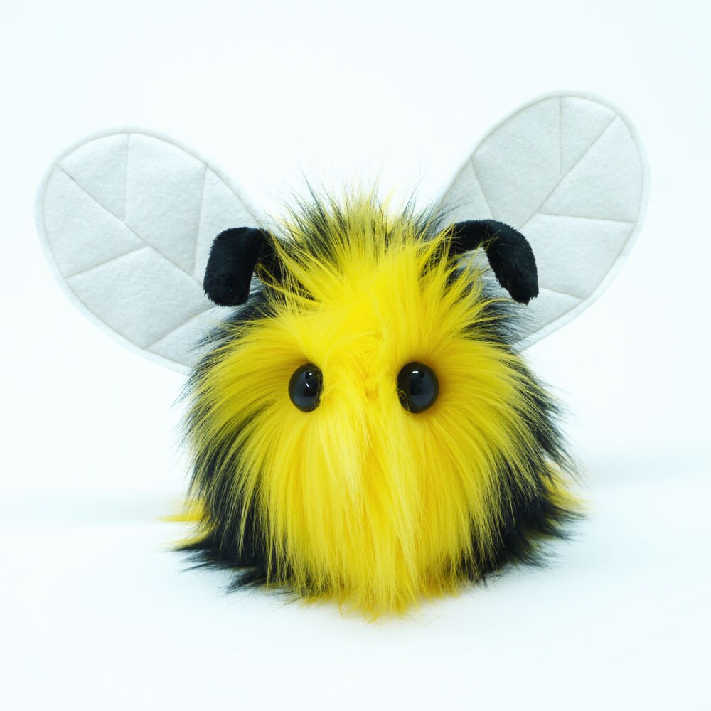 Stuffed Animal Cute Plush Toy Bumble Bee Kawaii Plushie Bumble