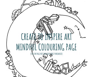 DIGITAL Mindful Colouring Page