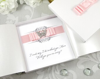 Will you give me away Card, Will you give me away, Will you walk me down the aisle, Walk me down aisle mum, Give me away mom, Luxury Card