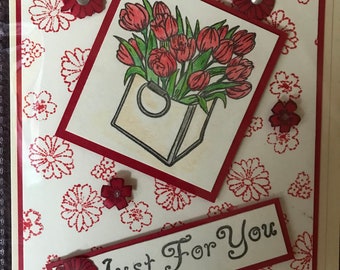 Just for You Tulips Red