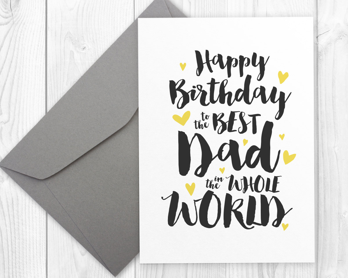 10 best printable birthday cards for dad for free at printableecom ...