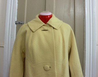 50s Joseph Stein Overcoat Size L
