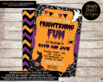 Halloween Party Invitation