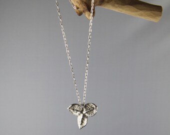 Seed Necklace, sterling silver