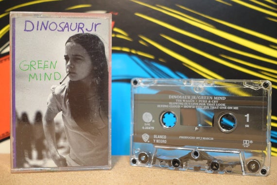 Green Mind by Dinosaur Jr Vintage Cassette Tape