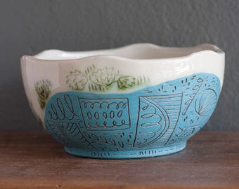 Bowl - Dinnerware - Illustrated - Folk - Nature